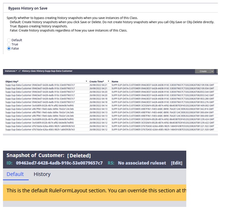 Tracking changes to Datatype which is delegated Support Center